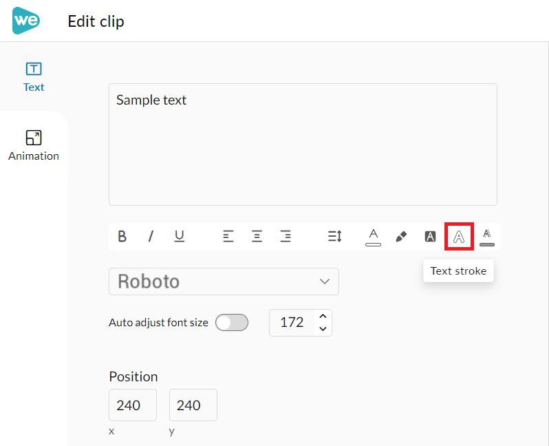 How Do I Make Static Text Stand Out In The Background of a Video? WeVideo