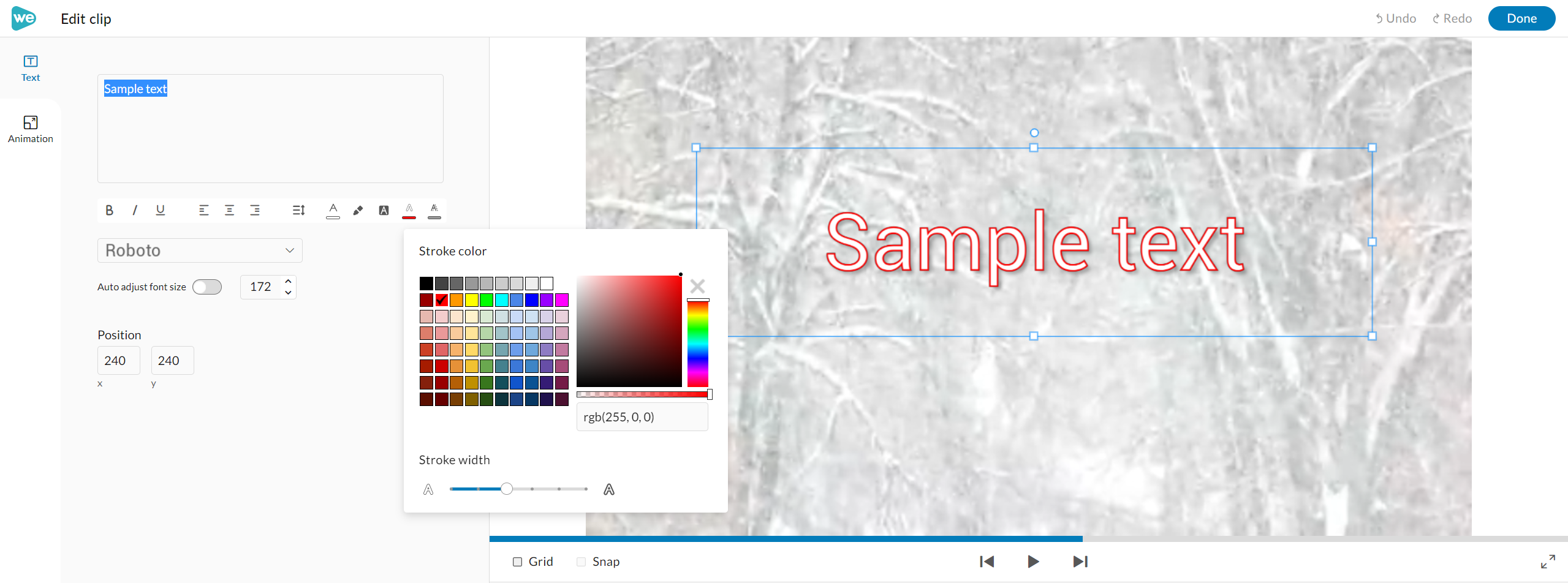 How Do I Make Static Text Stand Out In The Background of a Video? – WeVideo