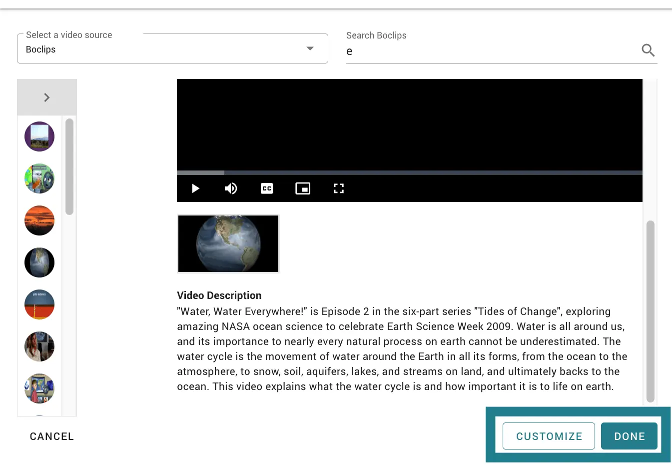 Video description of a Boclips video in WeVideo. 