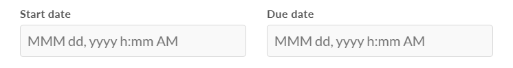 Enter the due date for the learning path.