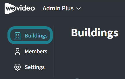 Select the Buildings tab from the sidebar.