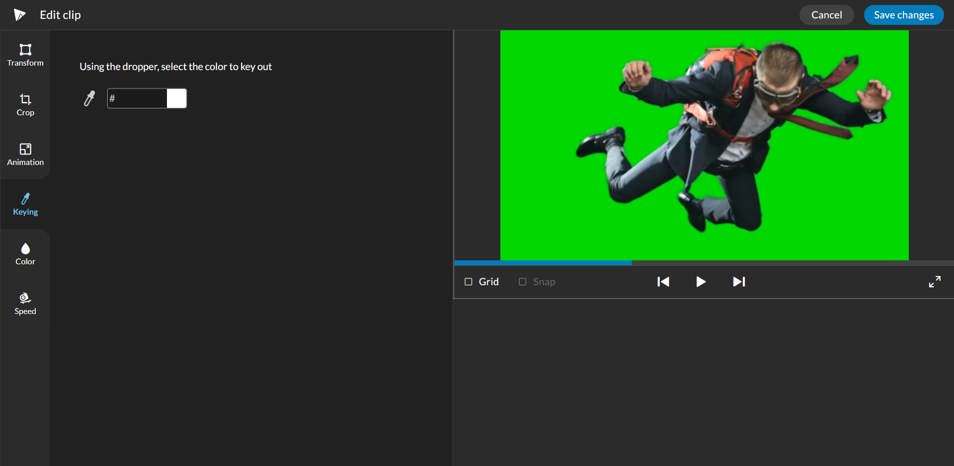 Green screen deals photo editor